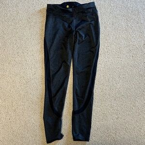 Xersion Charcoal and Black Active Leggings